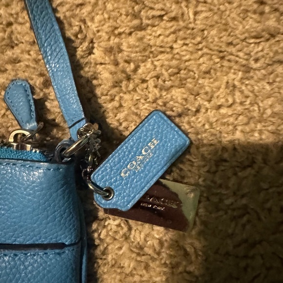 Coach Blue Crossbody Bag - Picture 3 of 5